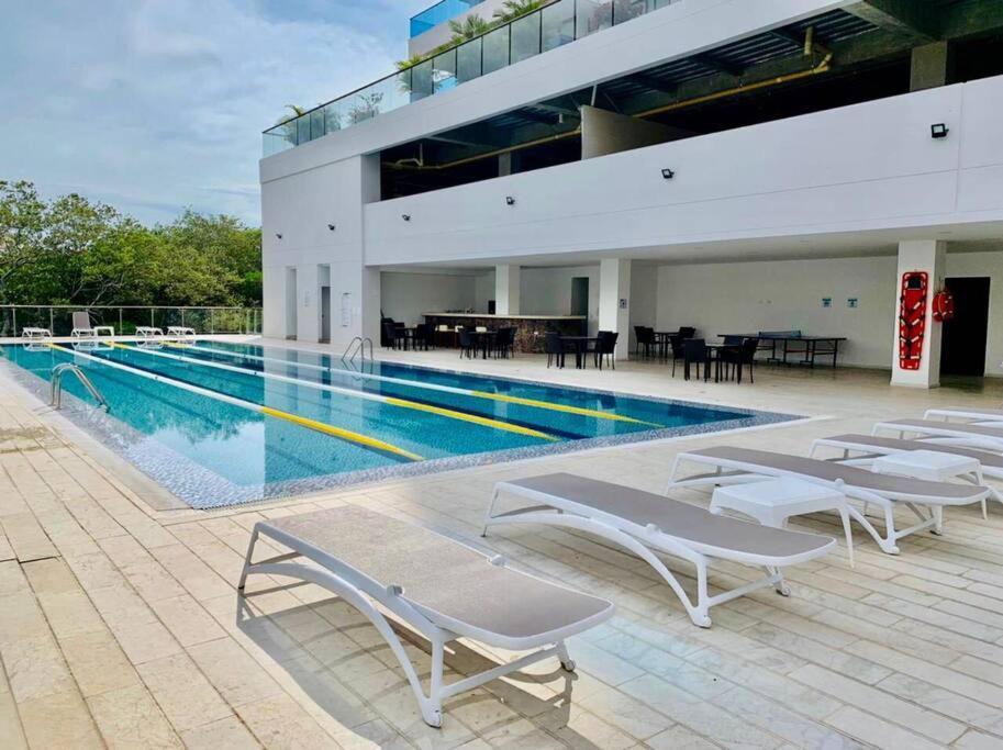 Samaria Club De Playa By Santa Marta Playa Resort, Preciosos Apartamentos En El Sector Exclusivo De Pozos Colorados Buitenkant foto