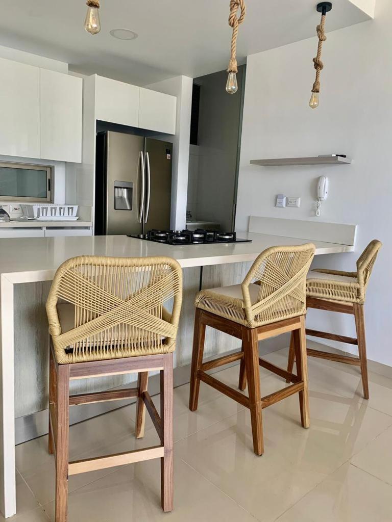 Samaria Club De Playa By Santa Marta Playa Resort, Preciosos Apartamentos En El Sector Exclusivo De Pozos Colorados Buitenkant foto